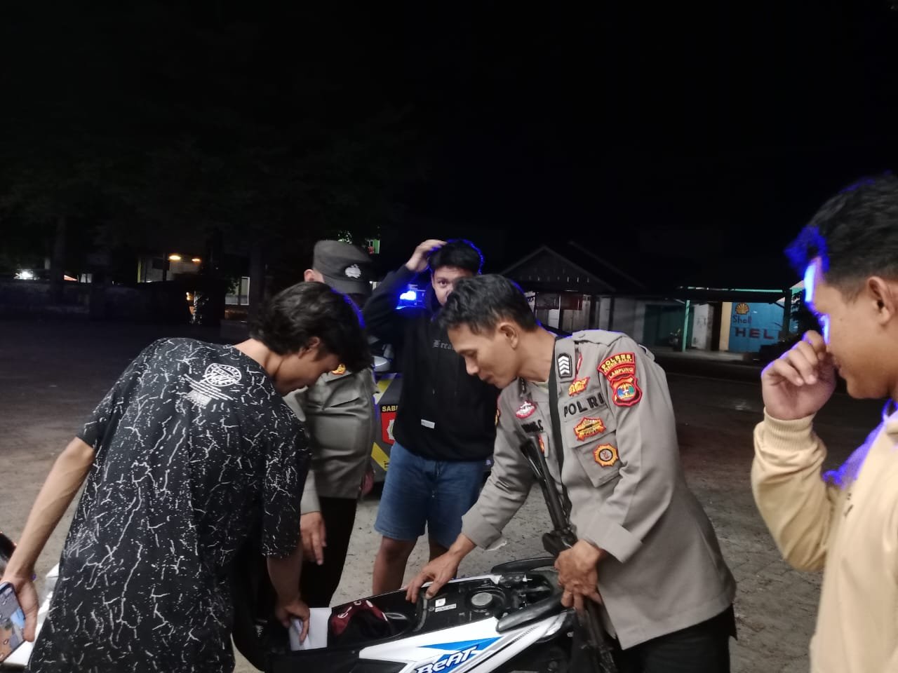 Ciptakan Kondusifitas Kamtibmas, Polsek Pesisir Selatan Melakukan Patroli KRYD