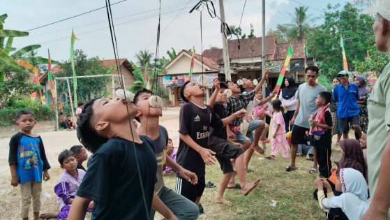 Meriah Warga Pekon Pandan Surat Gelar Lomba HUT RI Ke 79