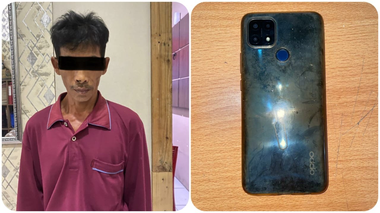 Tim Tekab 308 Presisi Polres Pesisir Barat Berhasil Mengungkap Perjudian Online.