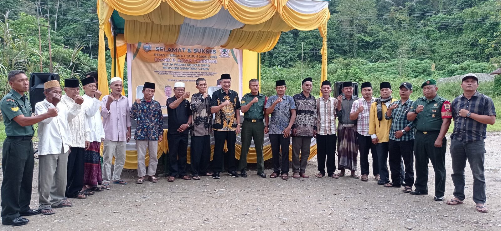 Jemput Aspirasi Masyarakat, H Aswin Parinduri Adakan Reses di Desa Laru Beringin