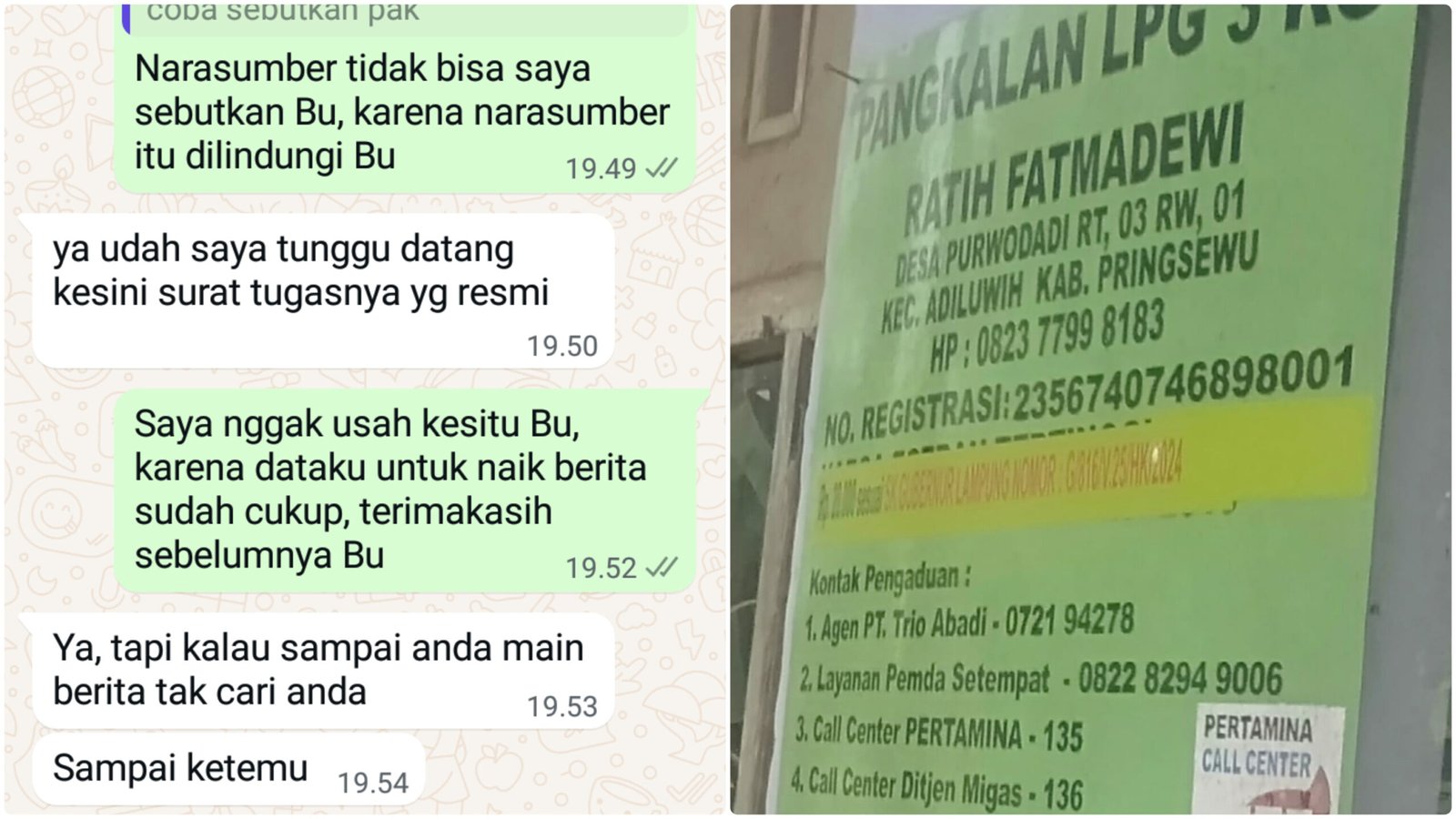 Masyarakat Mendesak APH Mengusut Oknum Pangkalan, Jual Gas LPG 3 Kg di Atas HET