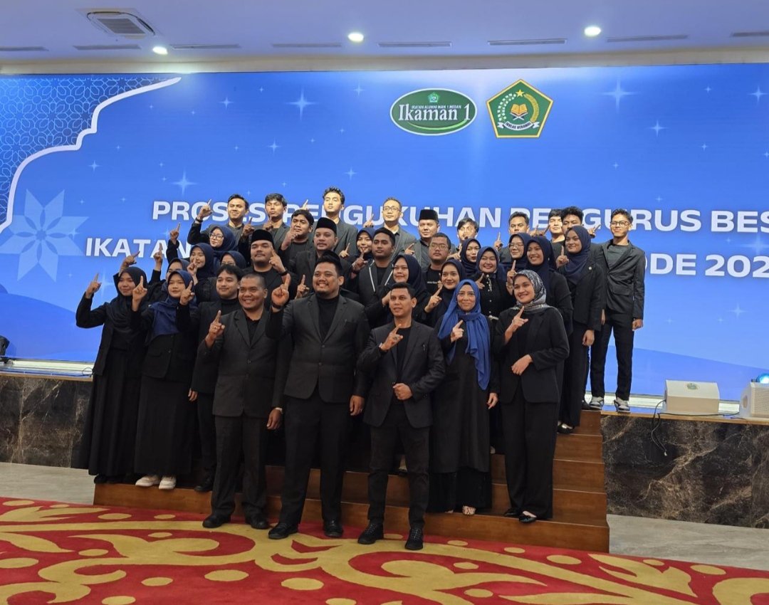 Kajian Pra Nikah dan Pasca Nikah Hiasi Pengukuhan Pengurus Besar Ikaman 1 Medan Periode 2025-2029