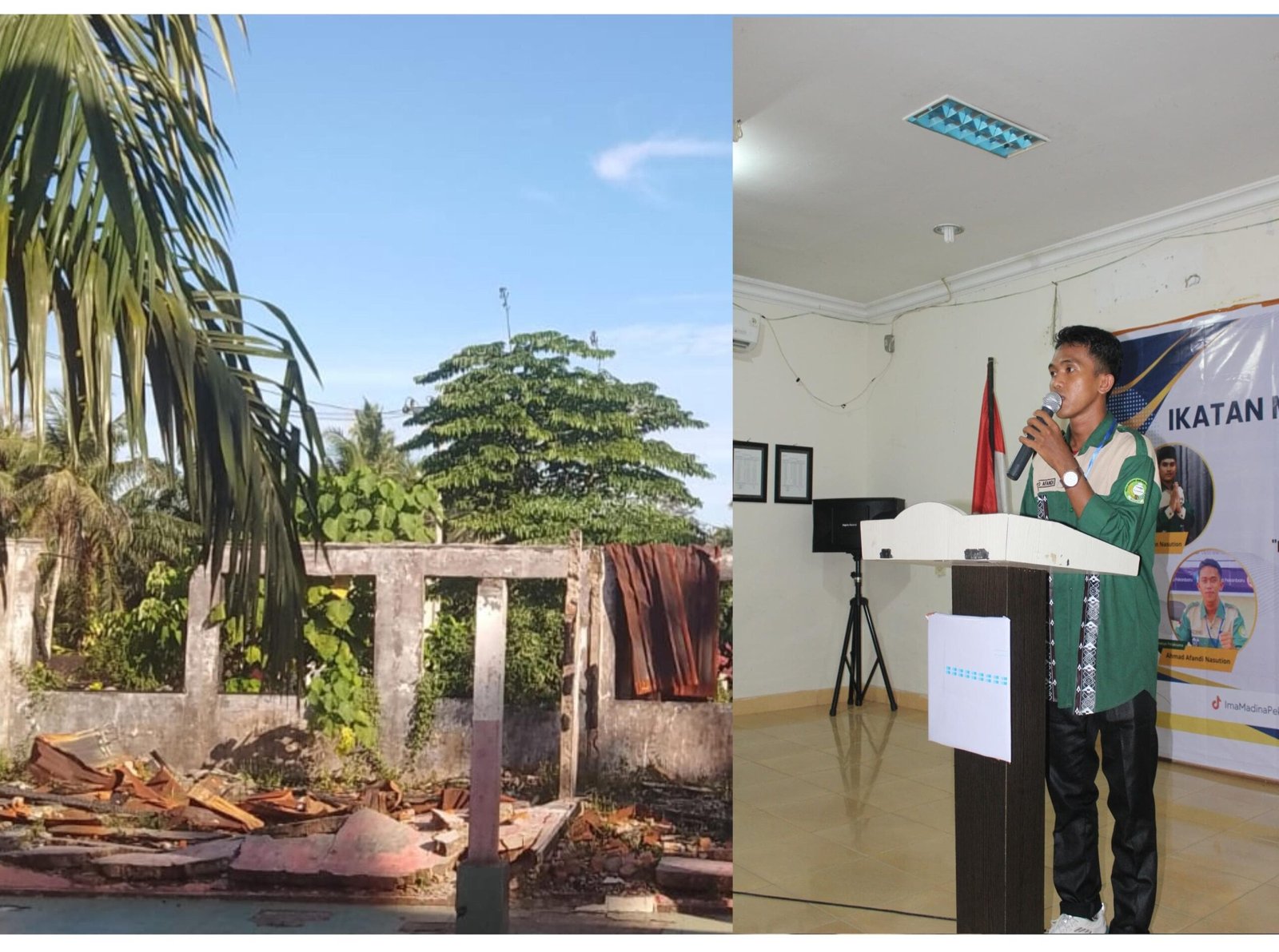 SDN 311 Sampuran Ranto Baek Hangus Terbakar, Hingga Kini Belum Ada Perbaikan