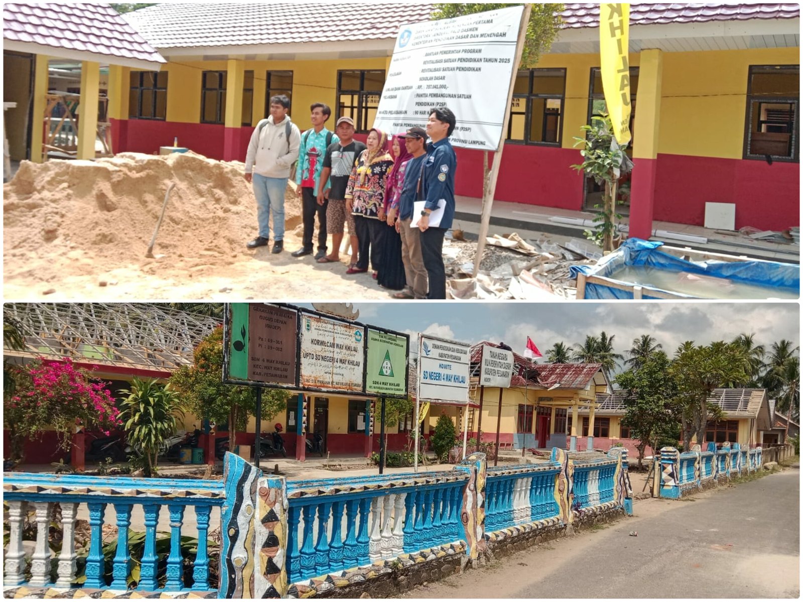 SDN 4 Way Khilau Dapat Bantuan Program Revitalisasi Satuan Pendidikan 2025