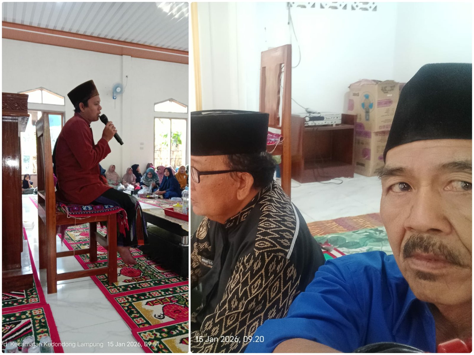 Peringatan Isro Mikraj Nabi Muhammad SAW di Masjid Babussalam Dusun Kandis Berlangsung Khidmat
