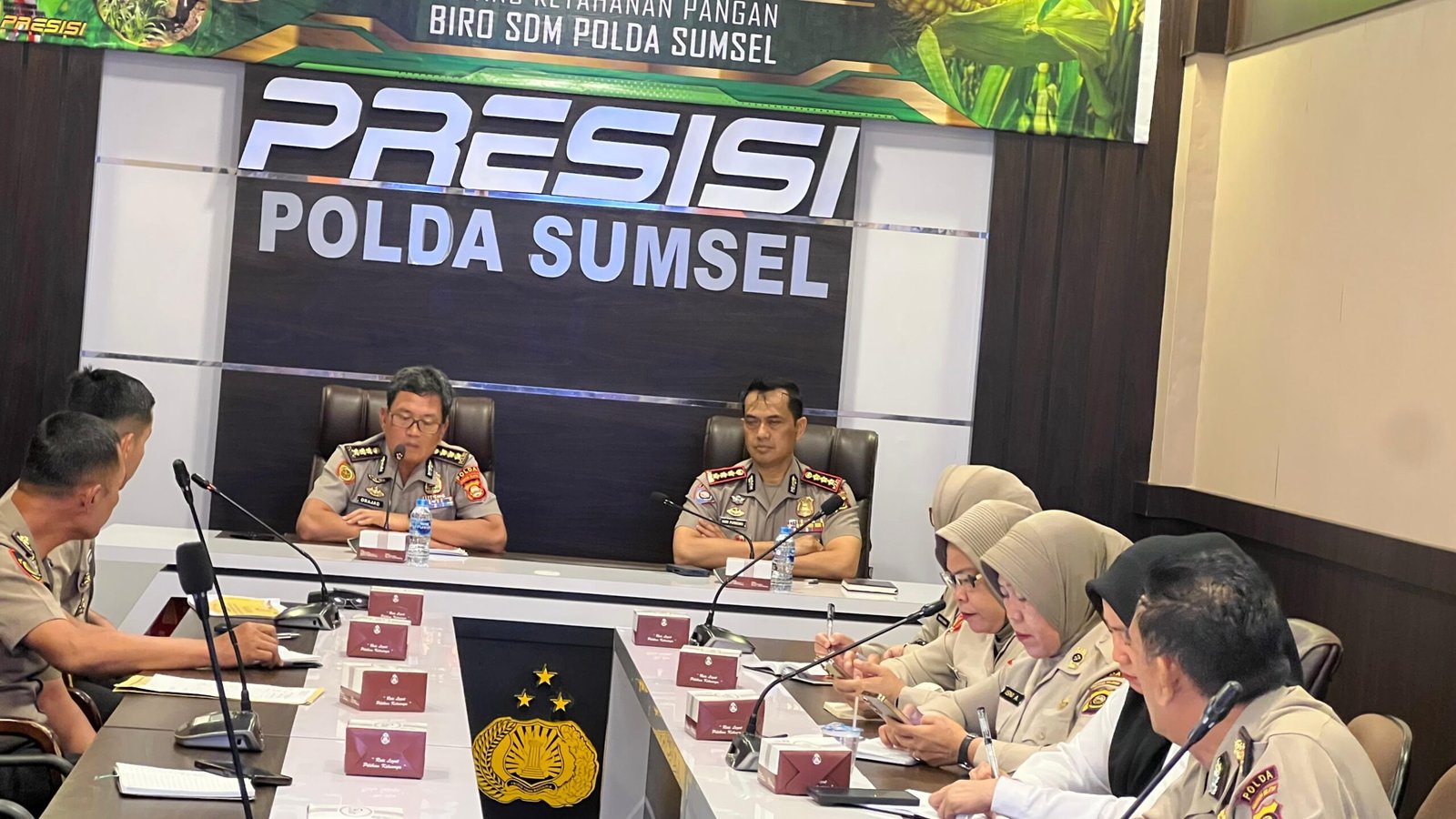 Polda Sumsel Rapat Persiapan Menyambut Bulan Suci Ramadhan dan Kesiapan Safari Ramadhan Forkopimda Sumsel 
