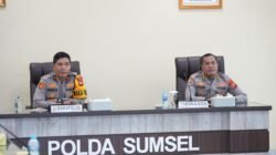 Wakapolda Sumsel Ikuti Rapim Polri TA 2026 Secara Daring di Gedung Presisi