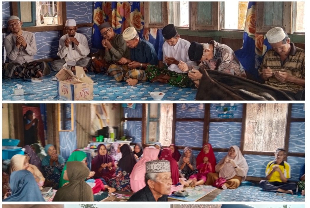 Keluarga Besar Murni–Nunya Gelar Tradisi Ruwahan di Desa Lubuk Ketepeng