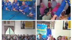 Bentuk Kemitraan, Dit Polairud Polda Sumsel Berikan BinluhTerhadap Masyarakat Pesisir Perairan Desa Bunga Karang 