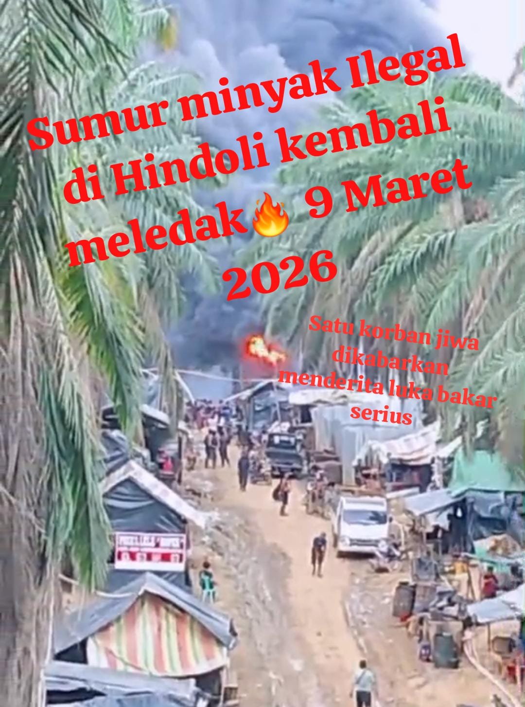 Keluang Kembali Memanas: Ledakan Sumur Ilegal dan Dugaan Keterlibatan Oknum Polisi