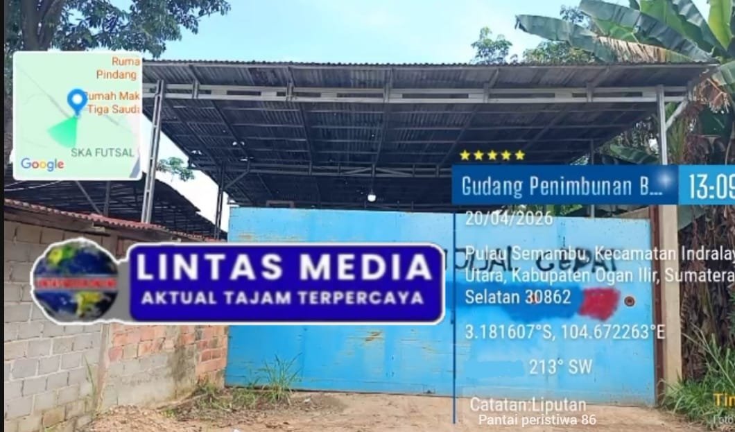 Gudang Diduga Penimbunan BBM Ilegal di Pulau Semambu Kembali Beroperasi, Warga Keluhkan Jalan Rusak