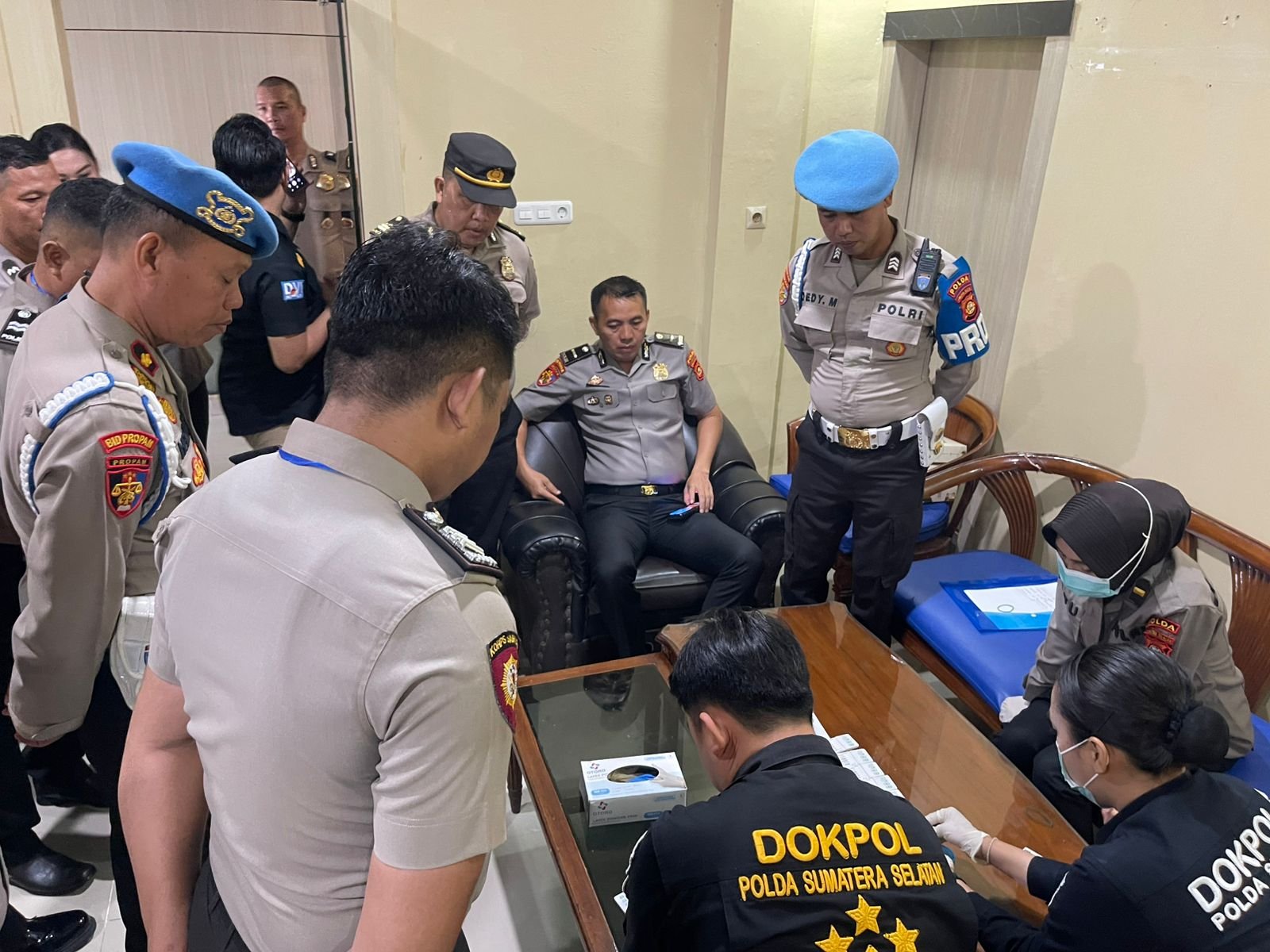 Sinergi Bidpropam dan BNNP Sumsel dalam Pembinaan Personel Guna Mewujudkan Institusi Polri yang Bersih